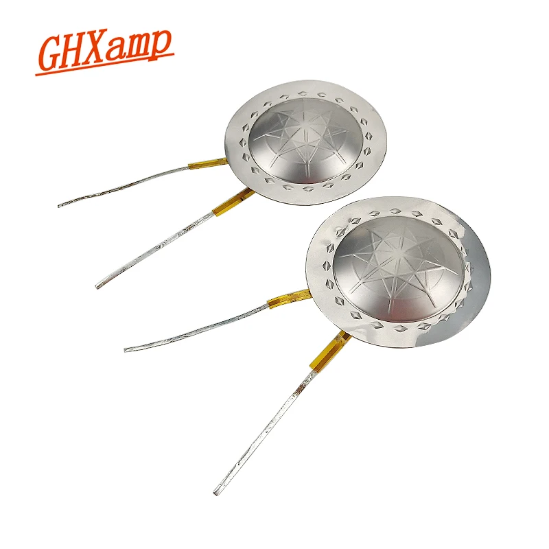 GHXAMP 25.5 Core Dome Tweeters Voice Coil Titanium film Diaphragm 8OHM 25.4 Treble Speaker Repair accessories DIY 2PCS