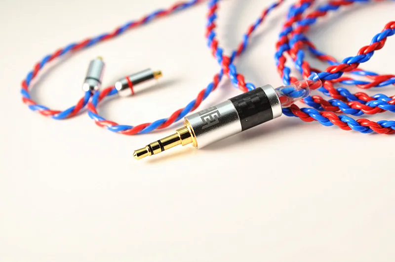 Apollo square core copper plated silver MMCX 0.78 2pin cm JVC cheranto blackbird headset upgrade cable view 5