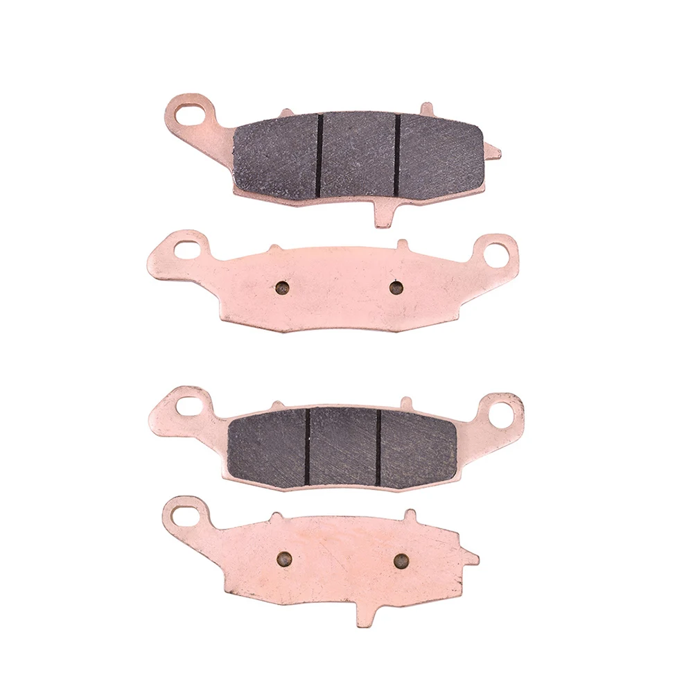 Motorcycle Front Rear Brake Pads Set For CF MOTO 650 NK 2012-2013 650 TR 2013 For Kawasaki ZRX400 ZR400 E3 ZR400E ZRX ZR 400