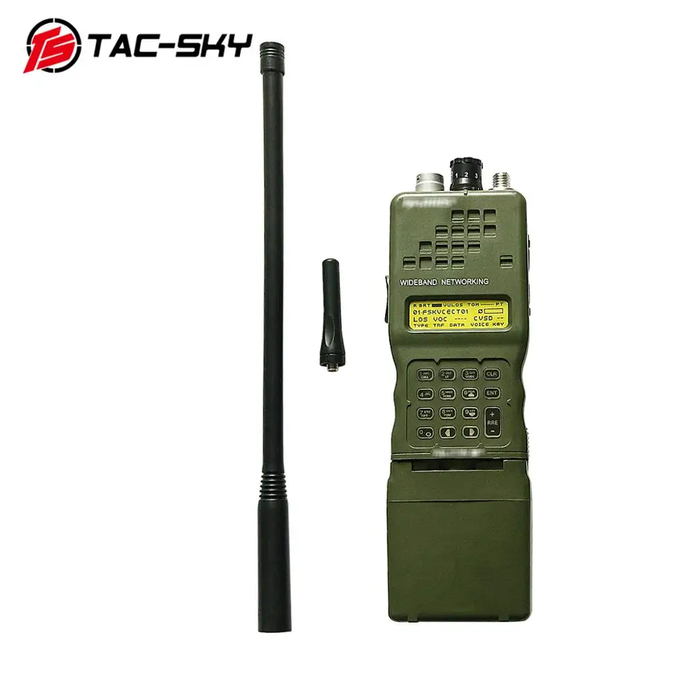 TAC-SKY Military Tactical Headset Walkie-Talkie Simulation Model Harris AN / PRC152 152A Virtual Case Dummy Case