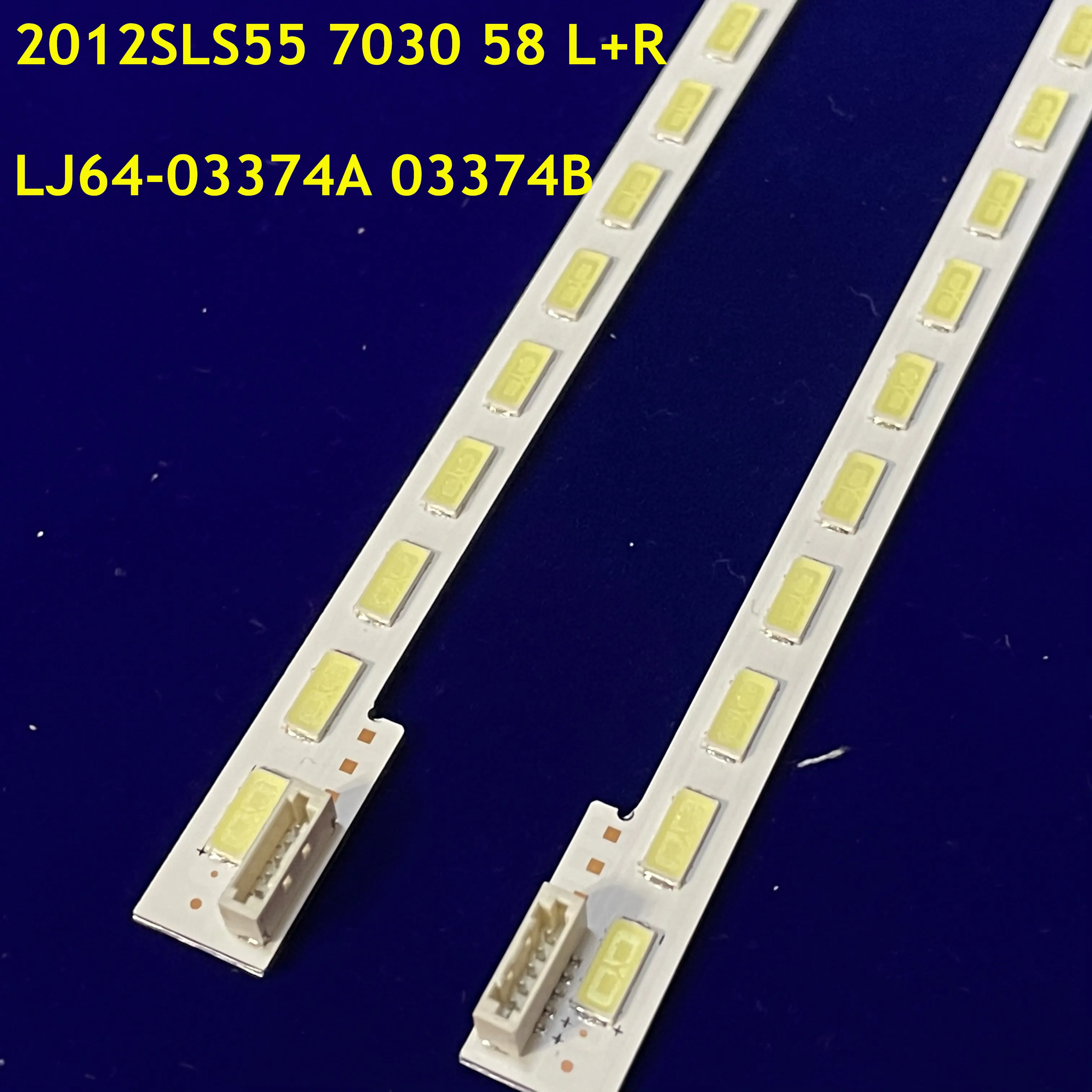 10PCS LED Backlight Strip For KDL-55HX755 KDL-55HX750 KDL-55EX640 KLV-55EX630 SLED 2012SLS55 7030 58 L R LJ64-03374A LJ64-03374B