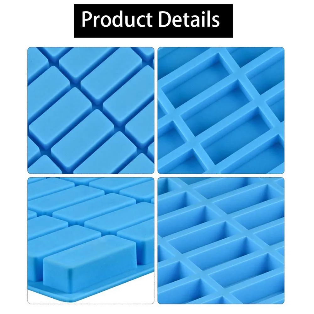 Foremka do czekolady silikonowe formy do ciasta prostokąt 40 wnęka tabliczka czekolady formy kremówki formy ciasto przybory do dekoracji formy do