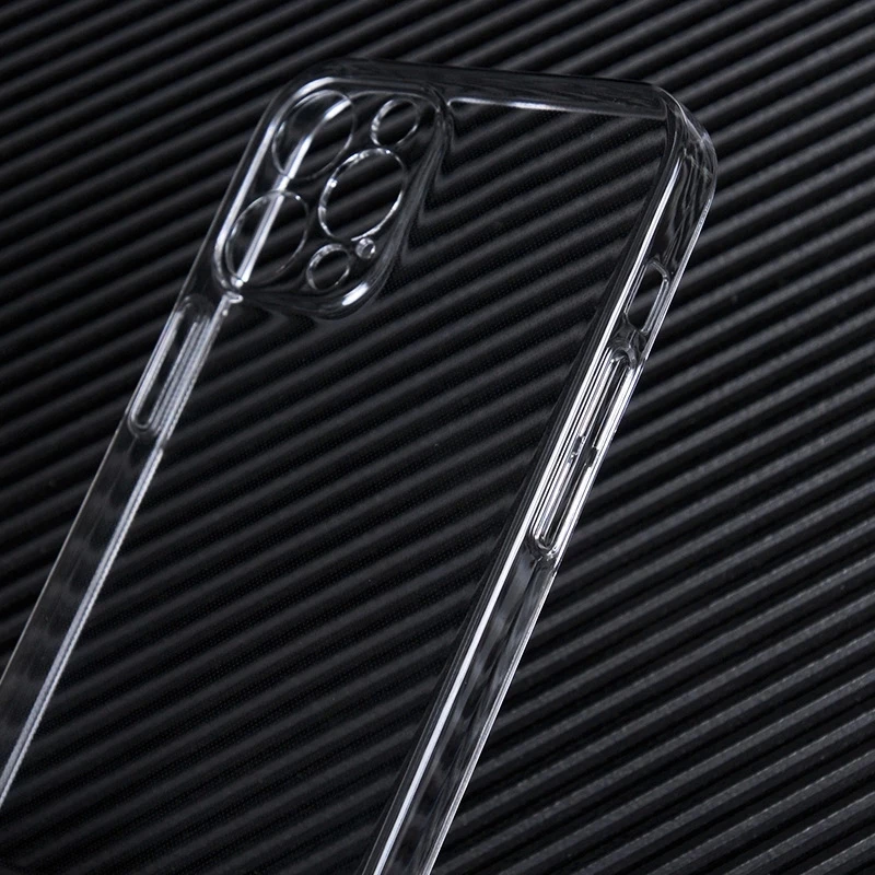 Przezroczyste etui ochronne na obiektyw aparatu PC do iPhone'a 16 15 13 12 11 14 Pro Max MINI XR SE 7 8 PLUSCrystal Back Cover — zdjęcie 6