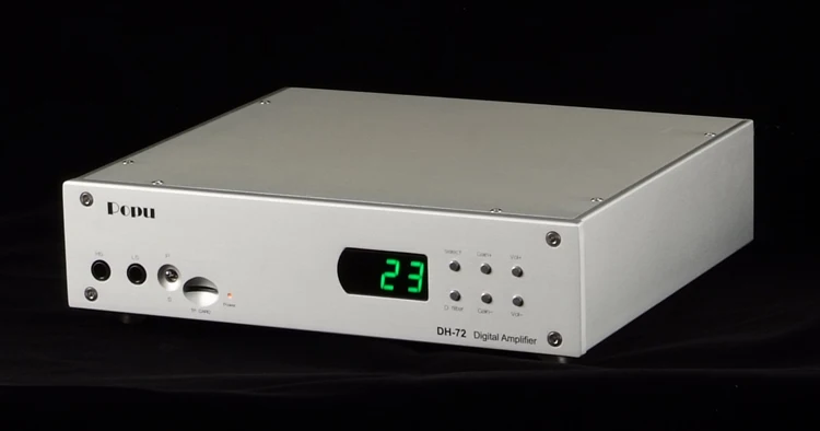 POPU DH72 digital player digital power amplifier integrated headphone decoder DAC support 32bit384k DSD256