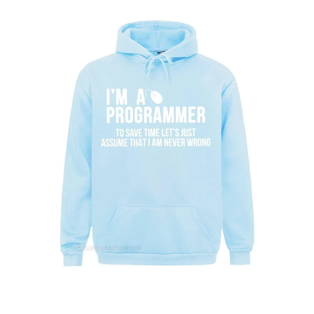 Programmeur Programmering Trui Mannen Puur Katoen Vintage Hoodie Crew Neck Geek Code Coder Kleding Grafische