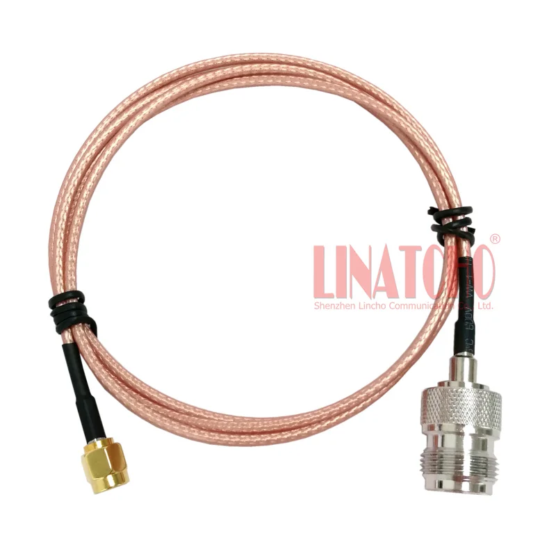 1 meter high temperature resistance RG316 N female to RP SMA male WIFI antenna connecting cable