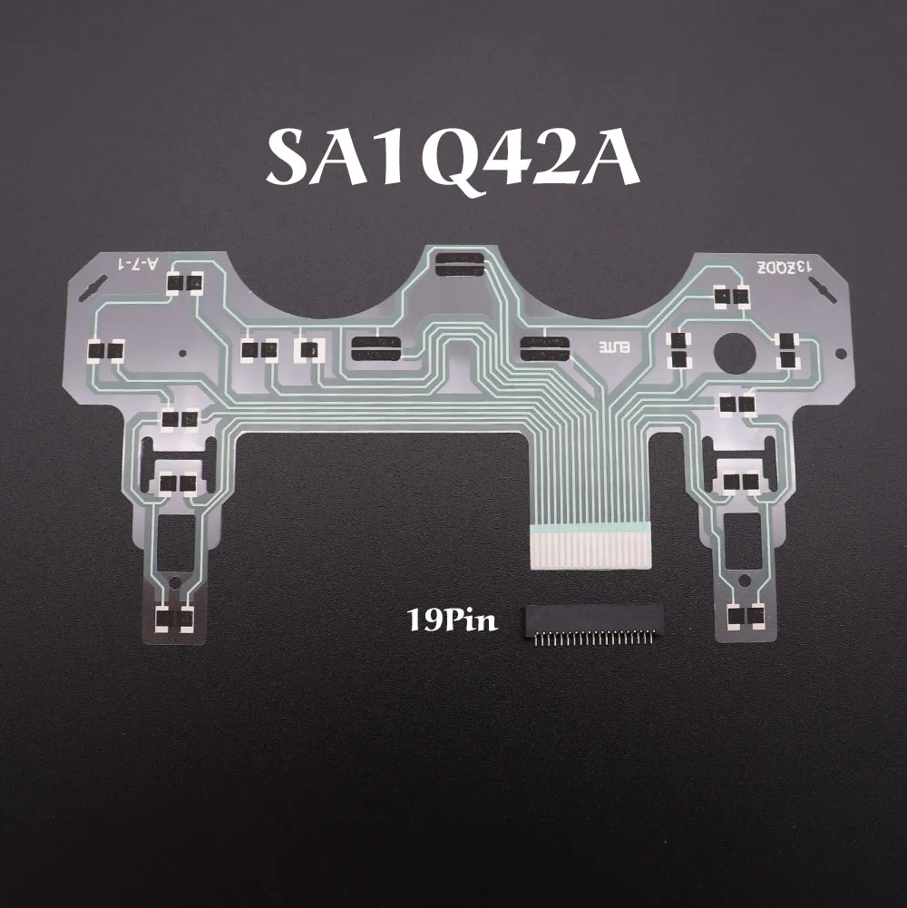 TINGDONG części naprawcze do pada części PCB wstążka płytka 18Pin SA1Q42A do PS2 Dualshock 2 w/ 18pin lub 19Pin złącze wtykowe