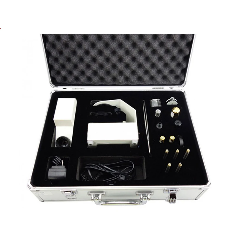 Gemstone Instrument Box Professional Jewelry Appraisal Tool Set Diamond Inspection Box Jade Color Filter Polarizer