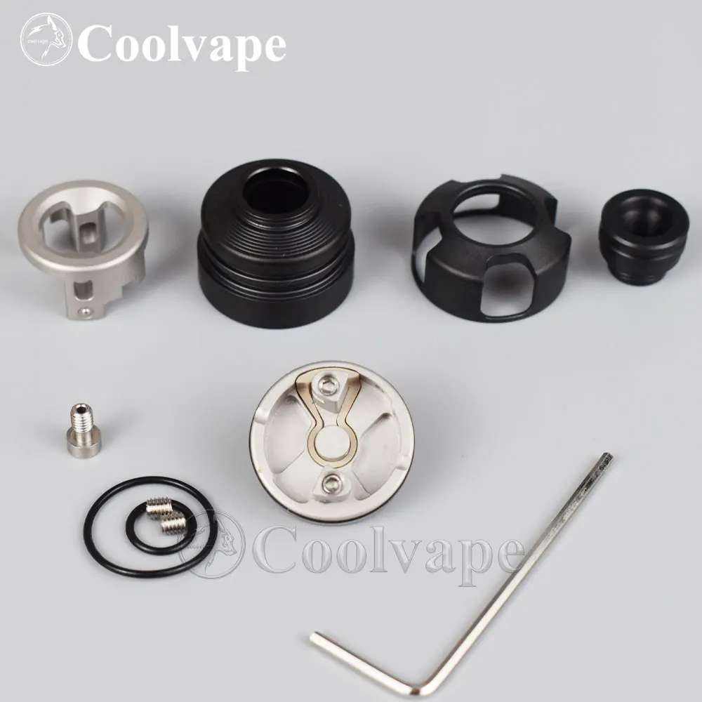 armor mods engine rda 22mm with bf pin Tank  Atomizer 510 thread 316ss vape Atomizer Single Coil rebuildable rda Atomizer