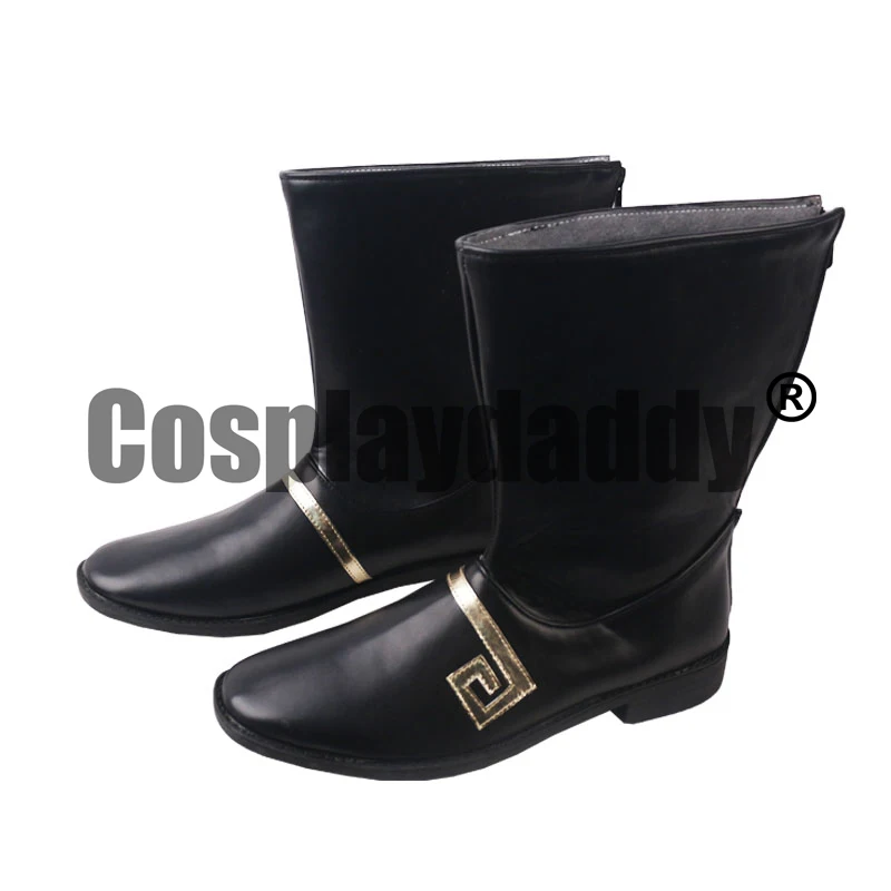 Genshin Impact Liyue Harbor Archons Wangsheng Geo Archon Vago Mundo Zhongli Cosplay Shoes Boots S008