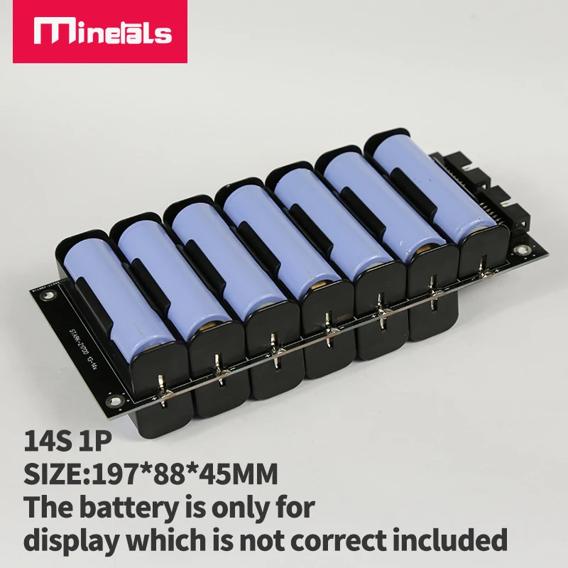 13S 48V 21700 48V 1P Batterie BOX 25A 50A BMS Pack Hohe-Power 21700 Lithium-batterie Netzteil Wand Batterie Box BMS