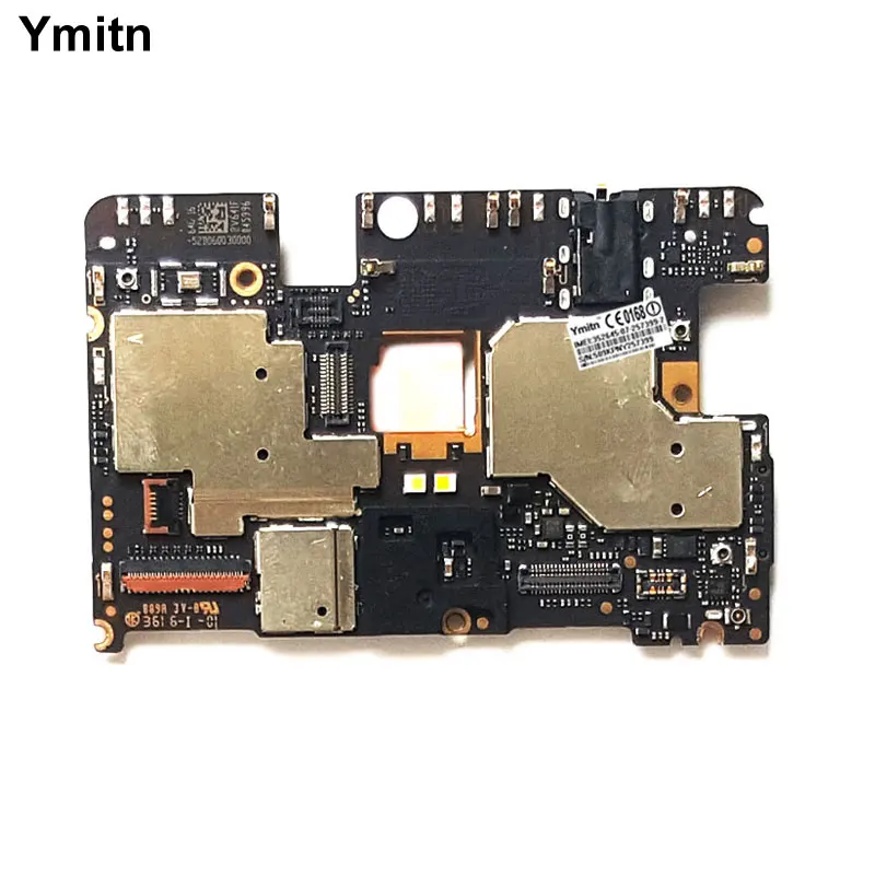 

Ymitn Mobile Electronic Panel Mainboard Motherboard Unlocked with chips Circuits flex Cable For Xiaomi RedMi Hongmi Note 4 Note4