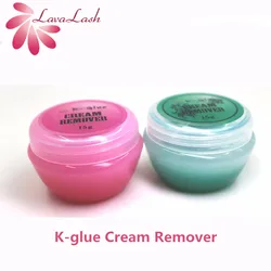 15g Original Korean K-glue Cream Remover for Eyelash Extensions Glue No Stimulation Fast Lash Gel Remove Clean Makeup Tools
