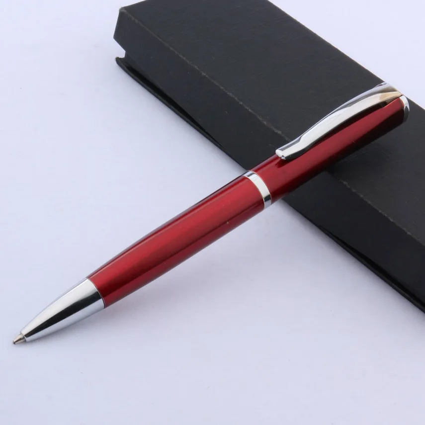 516 Silver ornament High Quality Chinese Red Ballpoint Pen