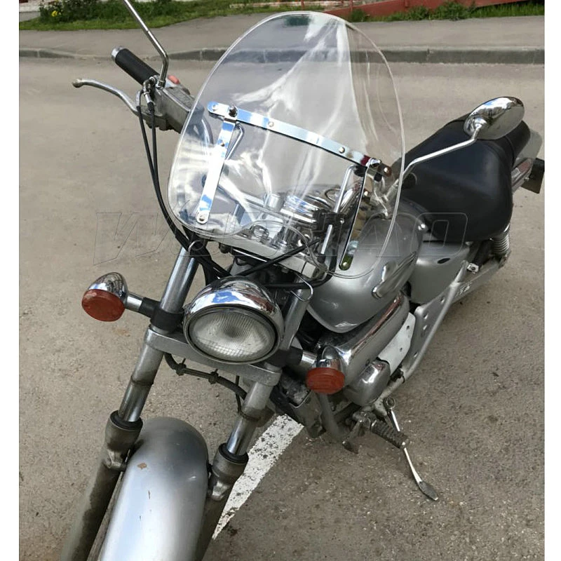 Windshield Windscreen For 2005-2019 Suzuki Suzuki Boulevard C50 C50T C90 C90B C90T S40 S50 S83 M50 M50B 7/8