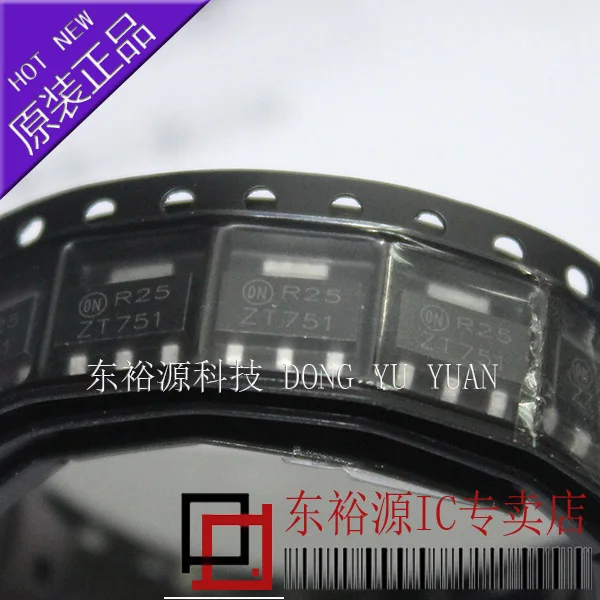 Pengiriman Gratis PZT751T1G ZT751 SOT223 10 Buah