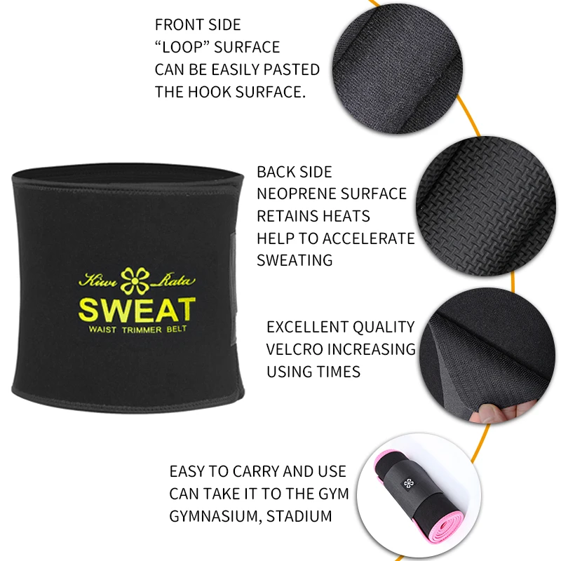 Men Waist Trainer Belly Shapers Abdominal Promote Sweat Body Shaper Slimming Belt Weight Loss Shapewear Trimmer Girdle Shapewear