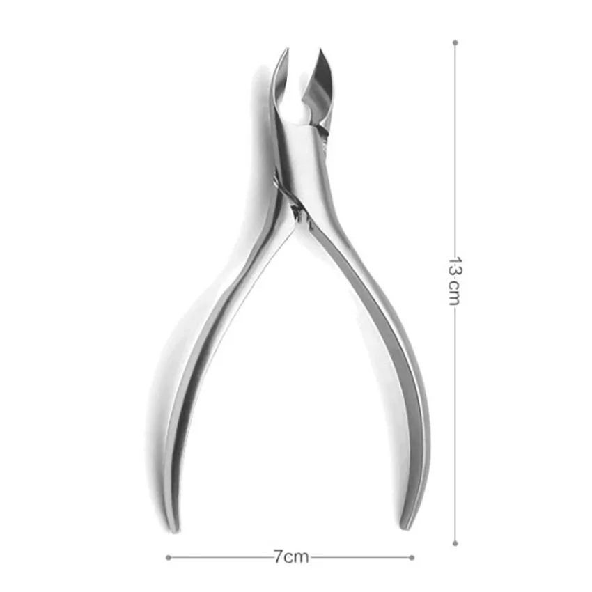 2 Teile/satz Maniküre Nagel Trimmer Kit Edelstahl Nagel Nut Zehennagel Schere Erwachsene Pediküre Messer Cutter Nagel Dateien Schere