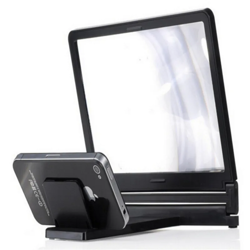 Brand New Mobile Phone Screen Magnifier Eye Protection Display 3D Video Screen Magnifier Mobile Phone Stand
