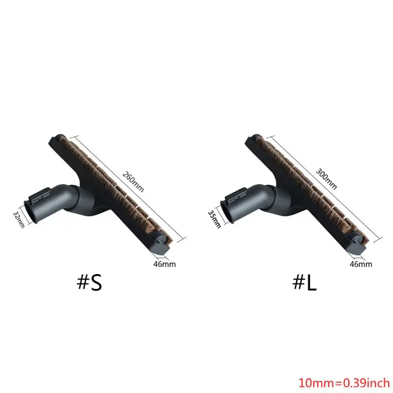 Dusting Brush Head Dust Tool Attachment for Vacuum Cleaner 360 Floor Replacement Horse Hair M2EE