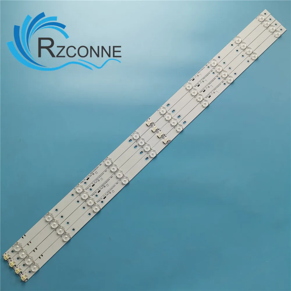 

LED Backlight strip 10 Lamp for 40"TV PLDED4016A A1401 MBL-40035D410DW1-V1 R L ZK40D10-ZC21FG-02 DWM40F1G1 D256L D256R-H--G-H