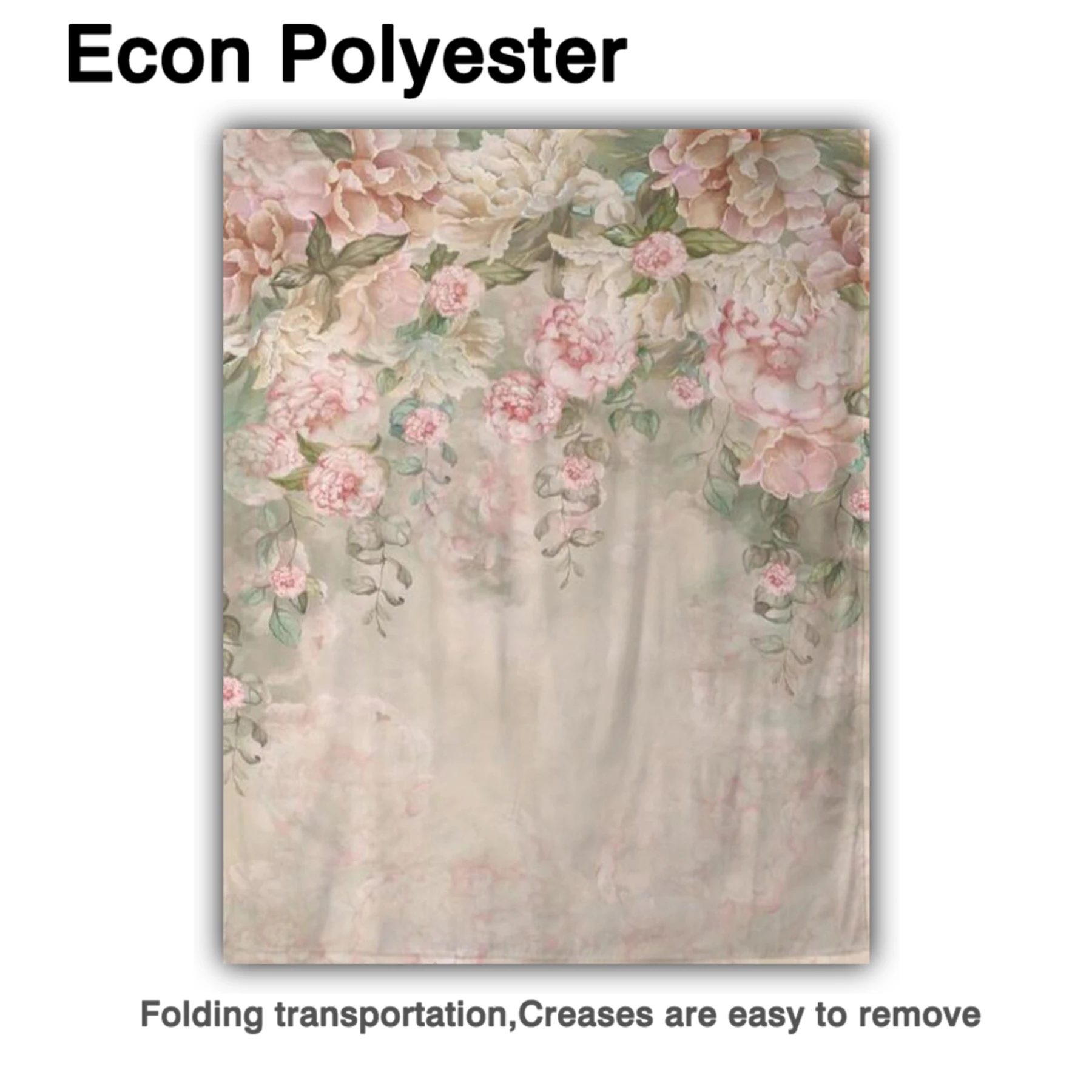 Фон для фотосъемки Funnytree в китайском стиле с пионами, розовыми цветами, листьями, классическим рисунком, реквизит для фотосъемки