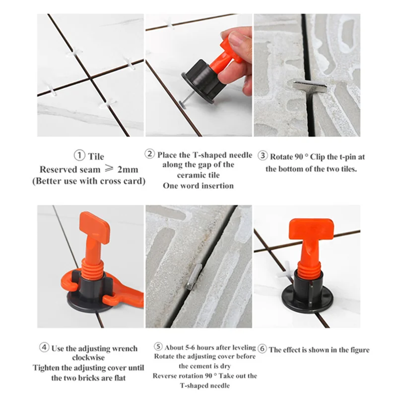 351pcs/set Level Wedges Tile Spacers For Flooring Wall Tile Spacer Tile Leveling System Leveler Locator Spacers Plier