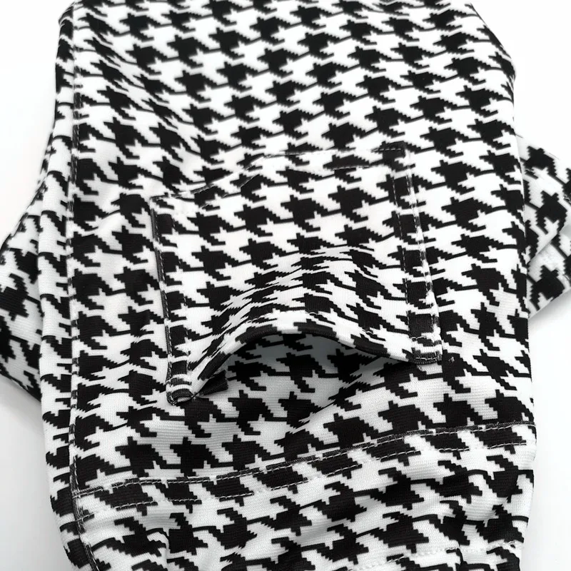 Girls Spring Autumn Pencil Pants Girls Houndstooth Leggings Classical Swallow Gird Skinny Tights Elastic Waist image 6