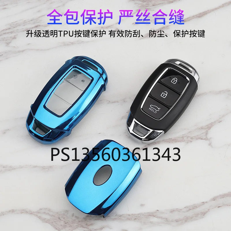 For Hyundai 2020 LAFESTA key case cover 19 new generation ix35 new Santafe car key case buckle