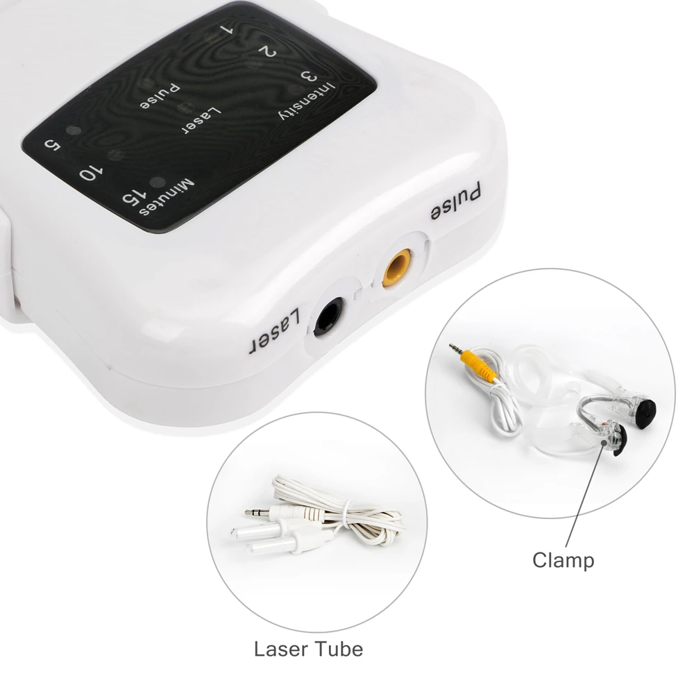 Allergic Rhinitis Laser Treatment Machine Sinusitis Cure Low Frequency BioNase Hay Fever Nose Clip Runny Sneeze Allergy Reliever