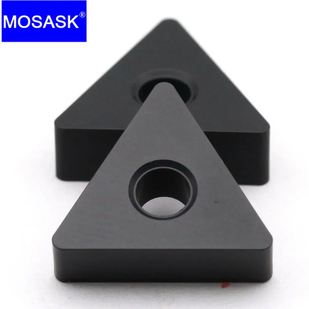 MOSASK 10pcs TNMA160404 ZK50 Medium Rough Machining of Cast Iron Cemented Tungsten Carbide Inserts