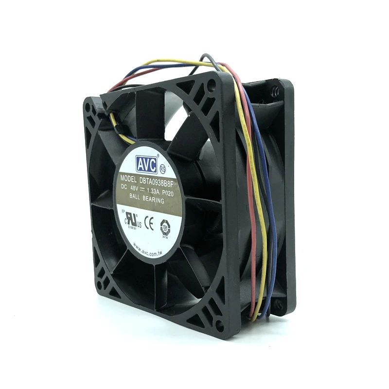 

PWM Inverter Server Cooling Fan For AVC 9238 48V 4-wire DBTA0938B8F 9CM SXDOOL