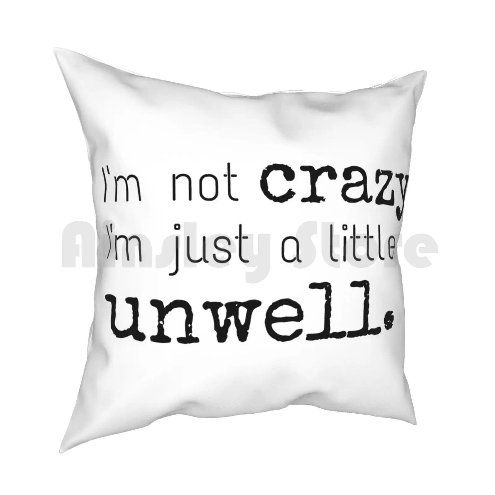 Unwell-Matchbox Twenty Pillow Case Printed Home Soft Throw Pillow Unwell Matchbox Twenty Music Song Lyrics 2000S Band