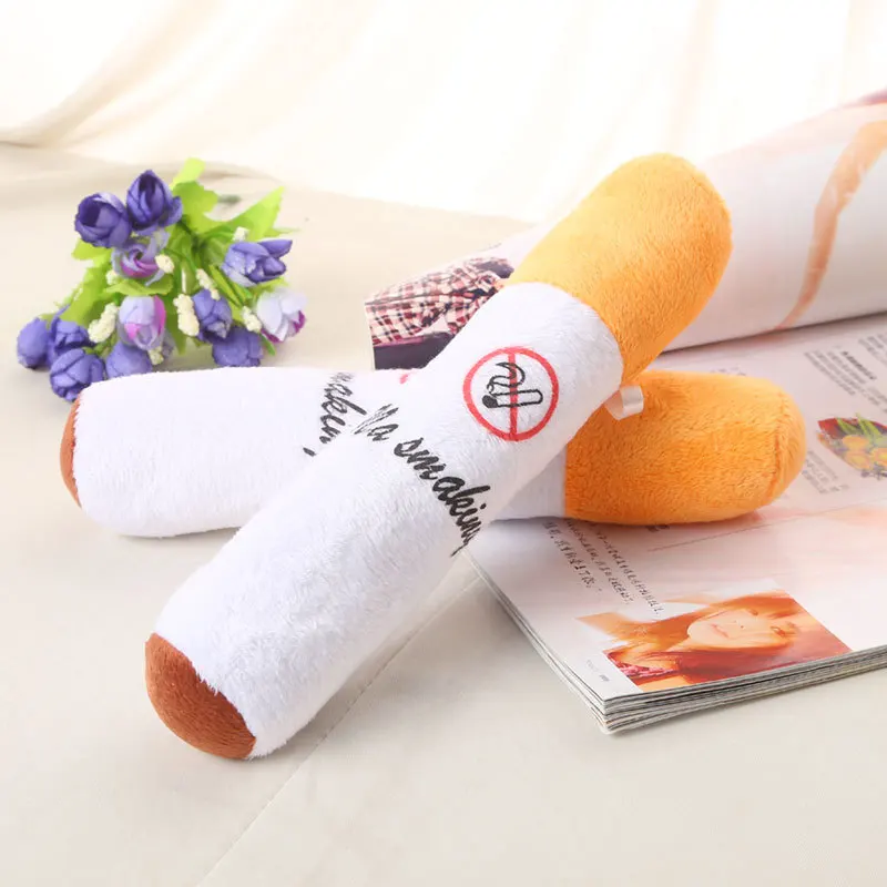 30-110 cm Lustige Rauchen Zylindrische Schlaf Zigarette Kissen Smulation Plüsch Spielzeug Mode Freund Geburtstag Geschenk – Detail 9
