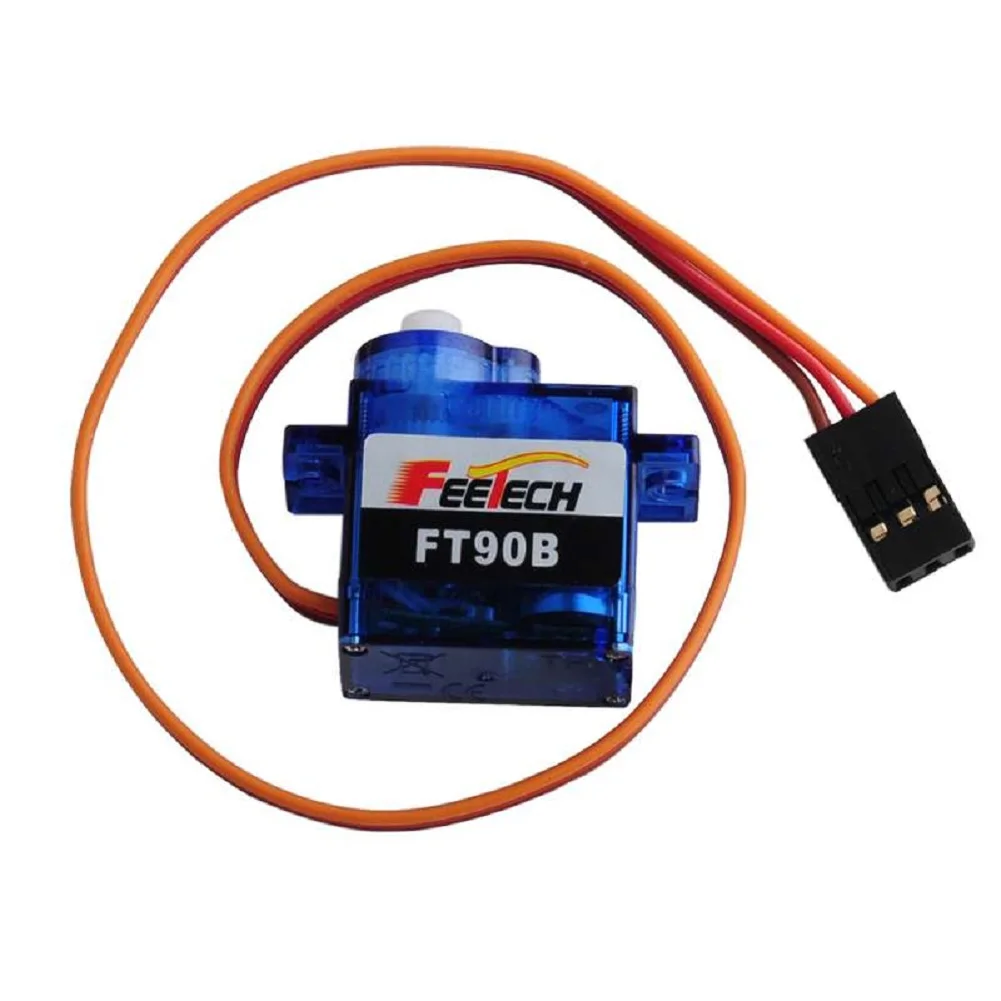 10 pz Feetech FT90B 9g digitale Micro RC servomotore 180 gradi 3-6V POM denti di plastica per Robot 3v Servo