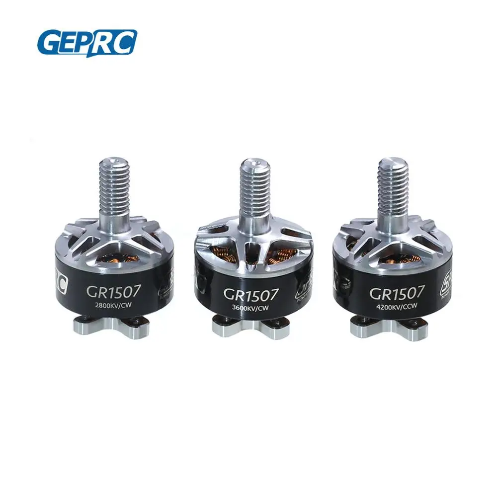 1PCS GEPRC GEP- GR1507 Brushless Motor 1507 2800KV/3600KV/4200kv For FPV DIY RC Racing Drone Quadcopter