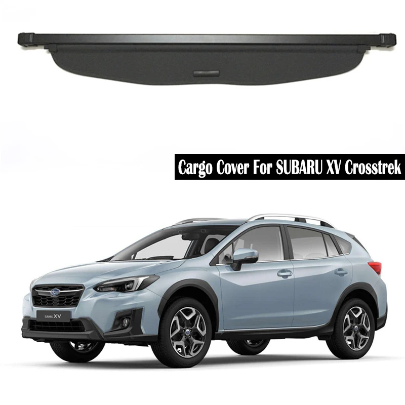 

Trunk Cargo Cover For SUBARU XV Crosstrek 2018-2023 Security Shield Rear Luggage Curtain Partition Privacy Car Accessories