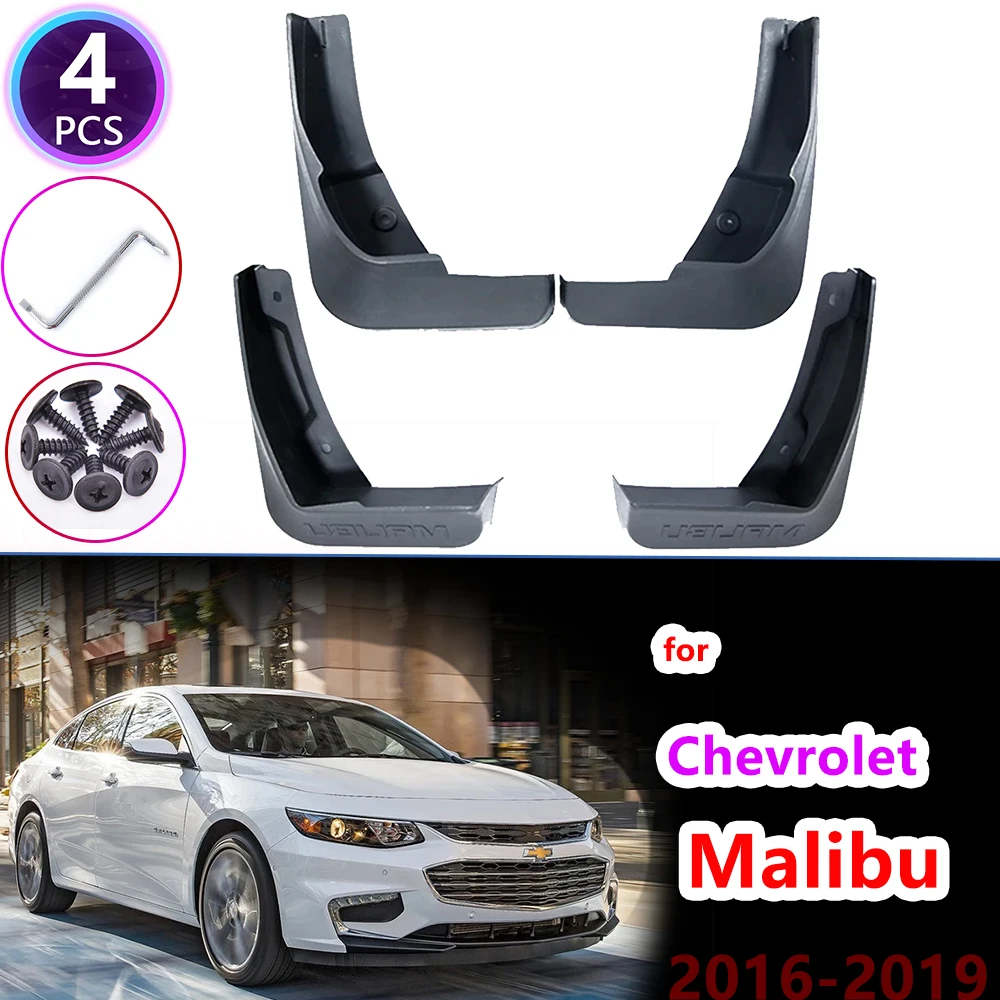 

for Chevrolet Malibu 2016~2019 Mk9 Front Rear Car Mudflap Fender Mudguards Mud Flaps Guard Splash Flap Accessories 2007 2008