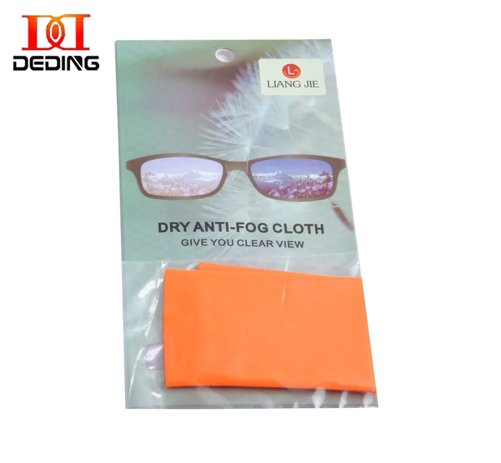 DEDING High Quality Orange Professional-grade Anti-fog Lens clean Cloth ,Glasses Cloth 4pcs,eyeglass cleaner cloth DD1469-4pcs