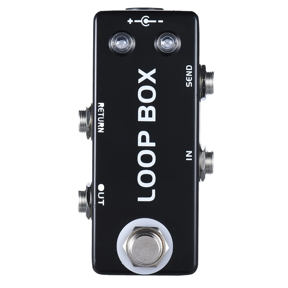 MOSKY Loop Box Mini Guitar Effect Pedal True Bypass Looper Route Selection Guitar Effect Processor For Electric Guitars Parts