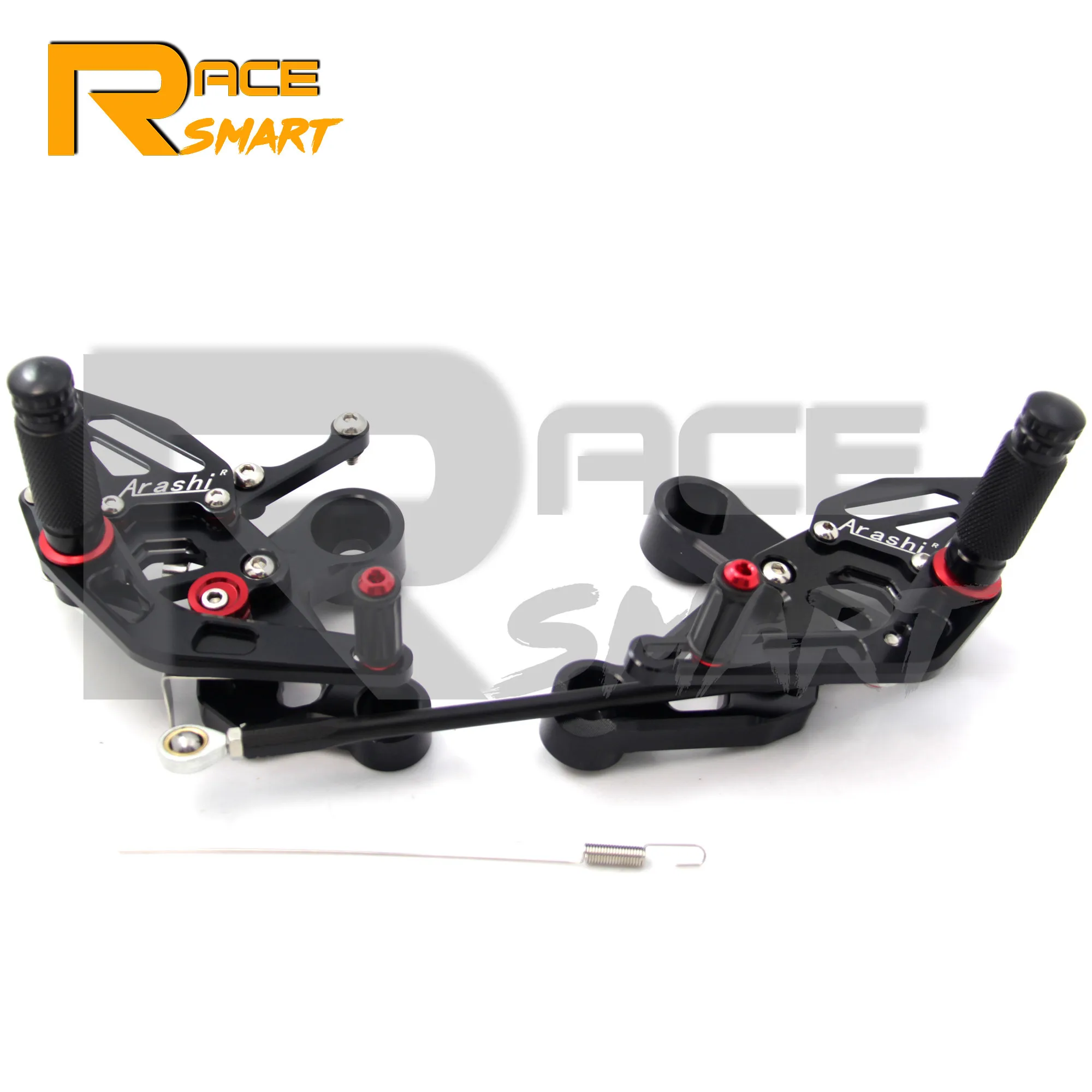 Motorcycle Rear Footrests Foot Rest Accessories For YAMAHA FZ-09 MT-09 2014-2020 FZ09 MT09 2015 2016 2017 CNC Adjustable Rearset