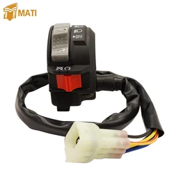 Sol gidon anahtarı kontrol motor çalıştırma kapalı far Yamaha ATV Banshee 350 YFZ350 YFZ 350 yedek 5FK-83975-11-00