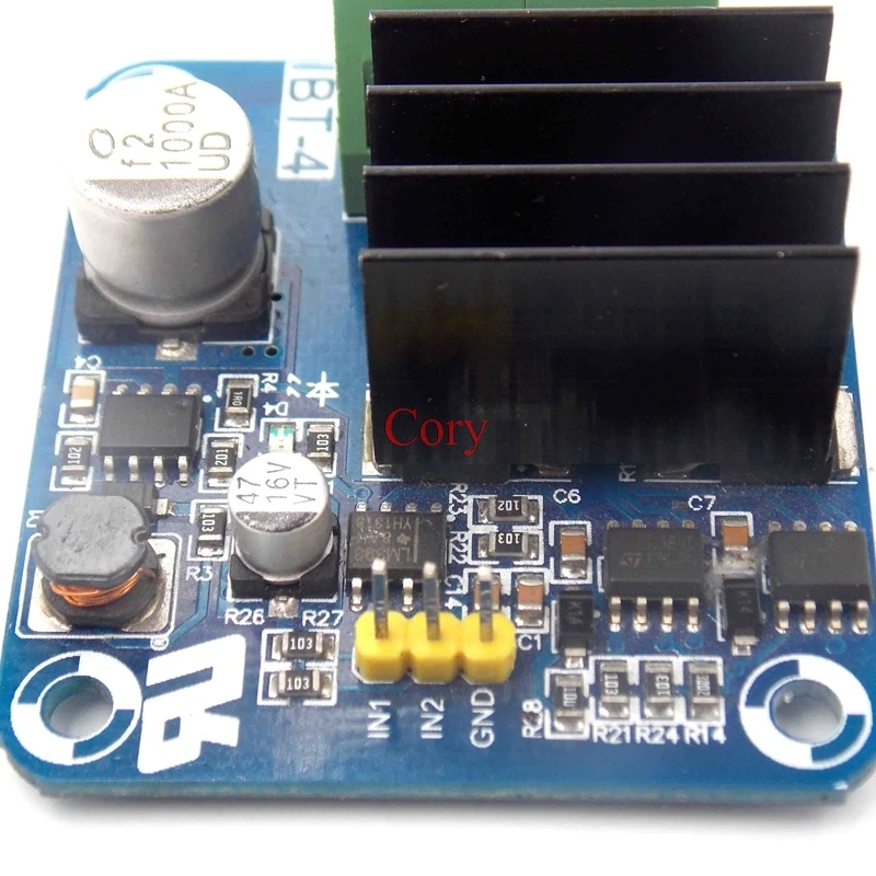 1Pc Large Current 50A  5V to 15V semiconductor refrigeration MOSFET H-bridge High-power Single-channel Motor Driver Module