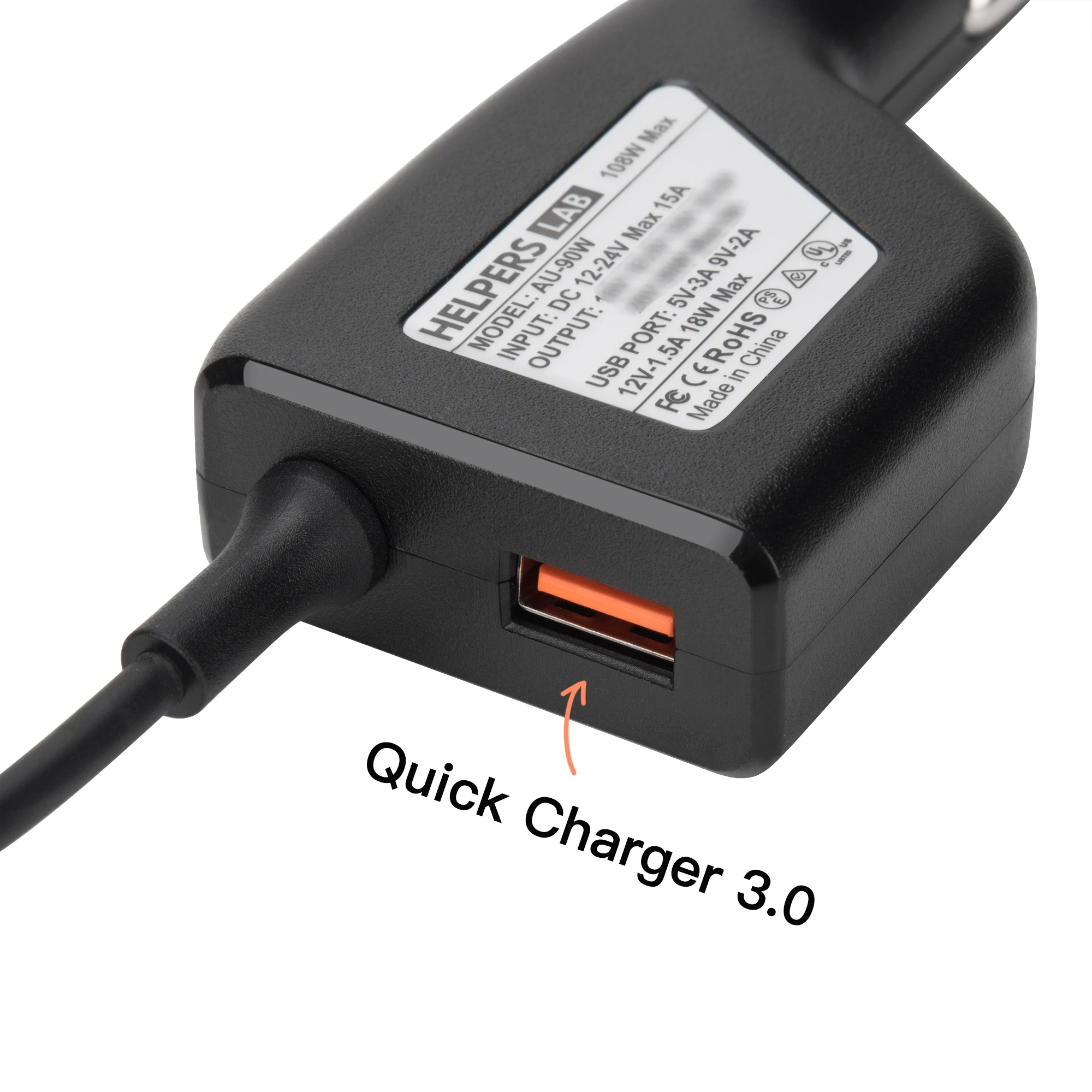 19.5V 4.62A 90W Laptop DC 12V 24C Car Adapter Charger for Dell Inspiron Latitude XPS Precision Studio Vostro 19.5V 3.34A 65W