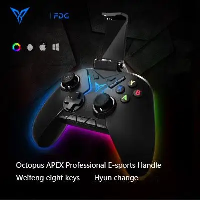 Flydigi APEX pubg mobile controller Bluetooth wireless gamepad controller Support PC mobile game system joystick for Andriod/Ios