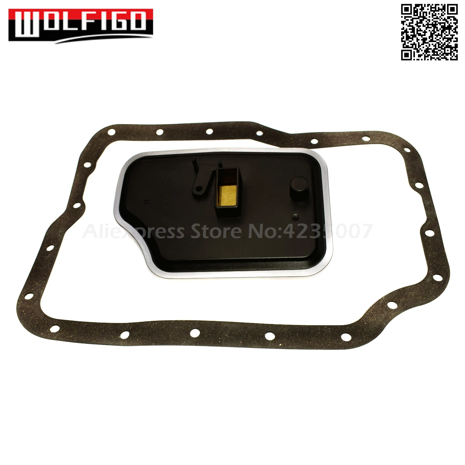 WOLFIGO New 1 / 2PCS 4F27E FN4A-EL Transmission Filter Gasket For Focus Protege Mazda 2 3 5 6 XS4Z-7A098-AB,FN01-21-500 New