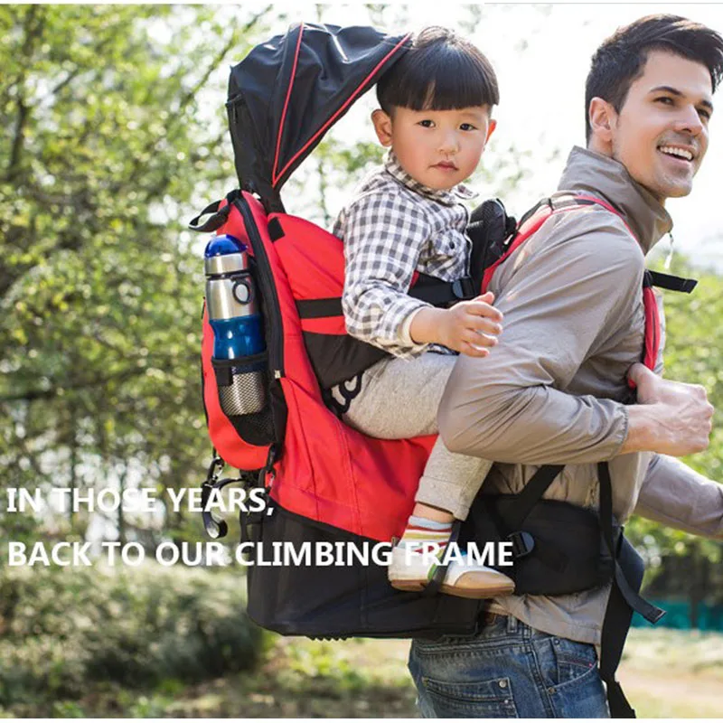 Outdoor baby child hiking backpack waterproof walker travel backrest outdoor climbing chair single shoulder chair