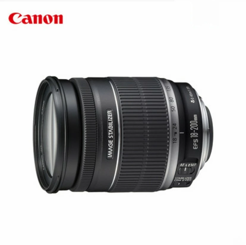 Canon 18-200 IS Lens EFS 18-200mm f/3.5-5.6 IS Lenses for Canon 600D 650D 700D 750D 760D 60D 70D 80D 7D Rebel T3i T5i camera