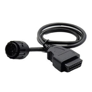 Cáp xe máy ICOM-D BMW, bộ chuyển đổi 10 pin, đầu nối chẩn đoán OBD2, Motobike, Cáp mở rộng OBD 2, 10pin đến 16pin 6 Chẩn đoán bán hàng chính xe máy - №5