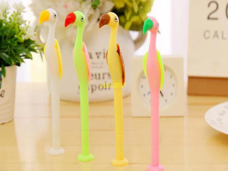 2000PC gel pen lovely cut ostrich Creative novelty gel pens office stationery